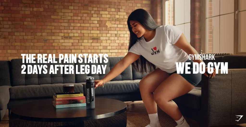 Gymshark Targeted Category Entry Points Via Advertising